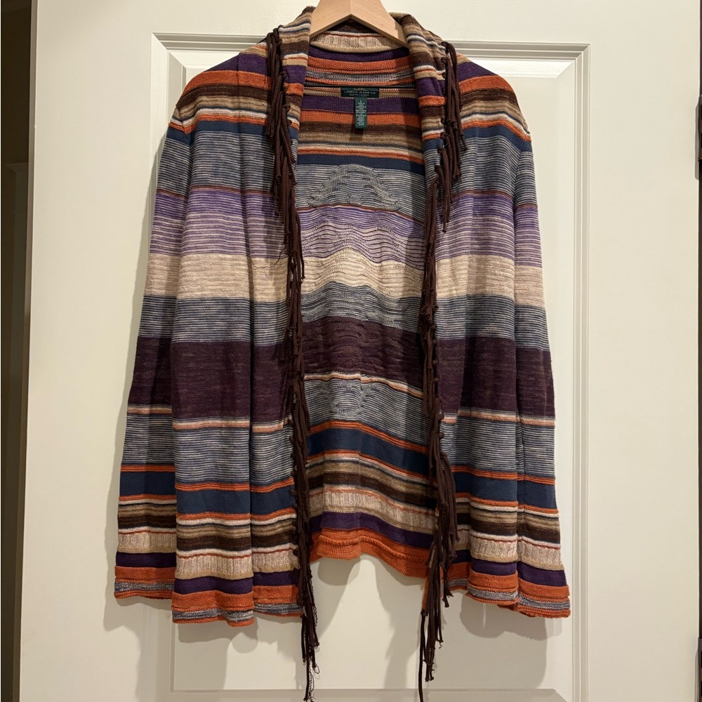 Lauren Ralph Lauren Linen Blend Women’s Cardigan